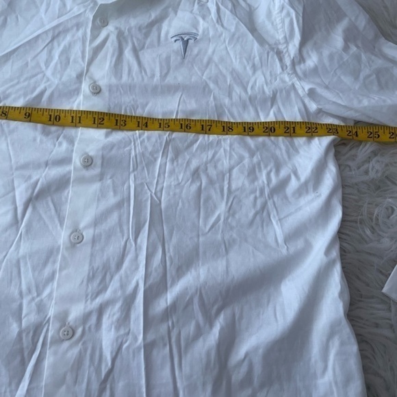 Tesla men logo button front long sleeves shirt - Picture 5 of 8